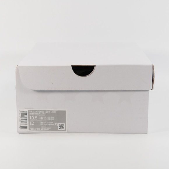 Nike Air Force 1 Low Unity \'White Silver\' FD0937-100 Multi Size